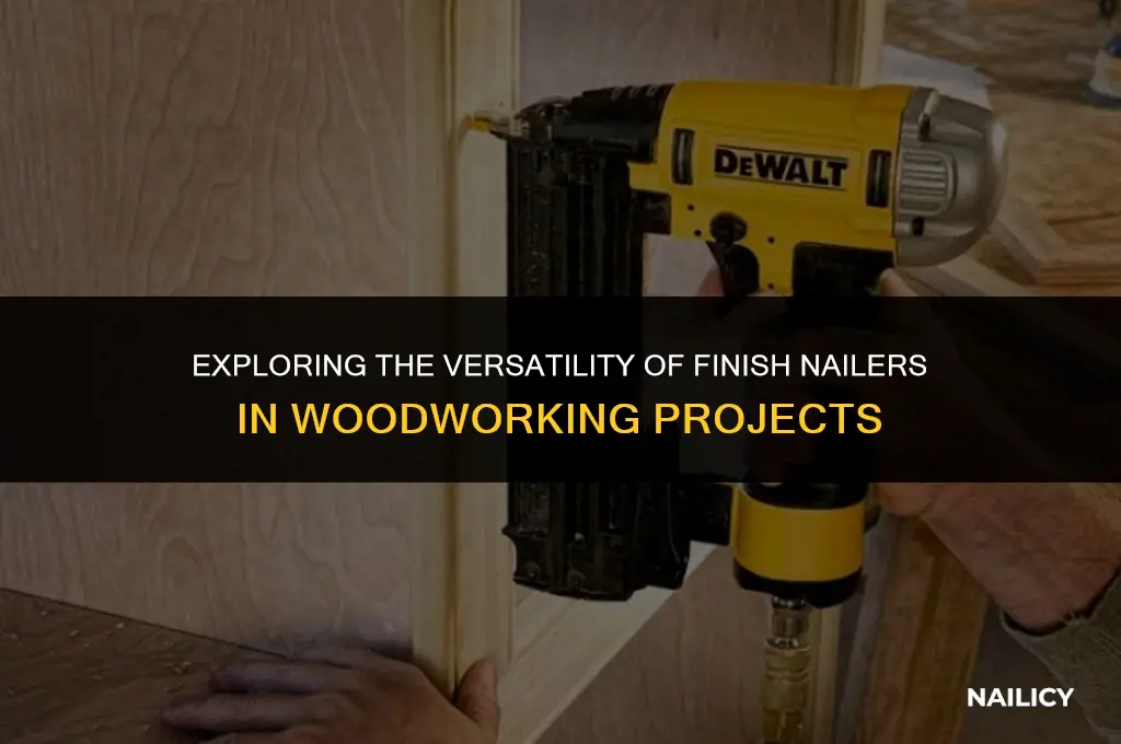 what does finish nailer do