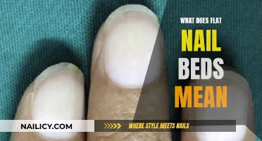 Flat Nail Beds: What Does It Mean?