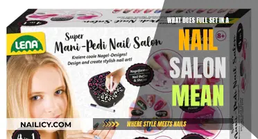 Understanding the Full Set: Nail Salon Services Explained