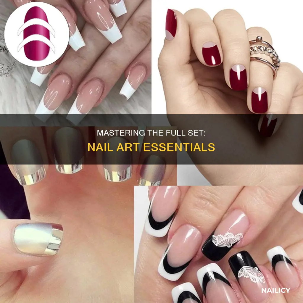 what does full set mean nails