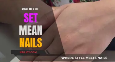 Full Set Nails: What Does This Service Include?