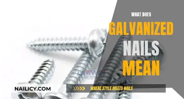 The Intriguing World of Galvanized Nails: Understanding Their Meaning