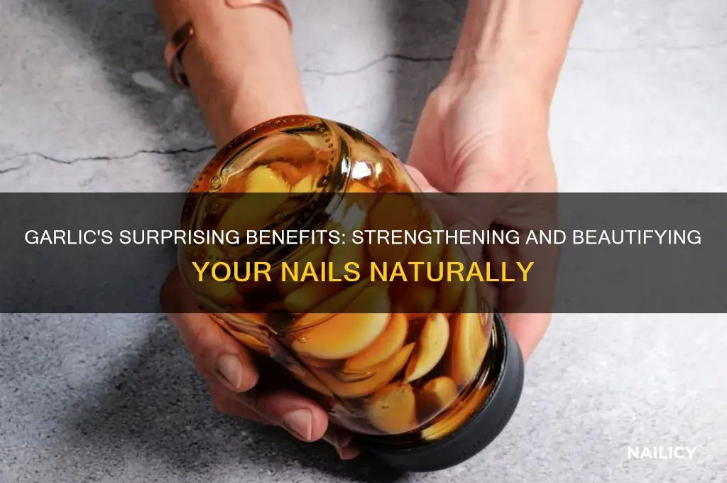 what does garlic do for your nails