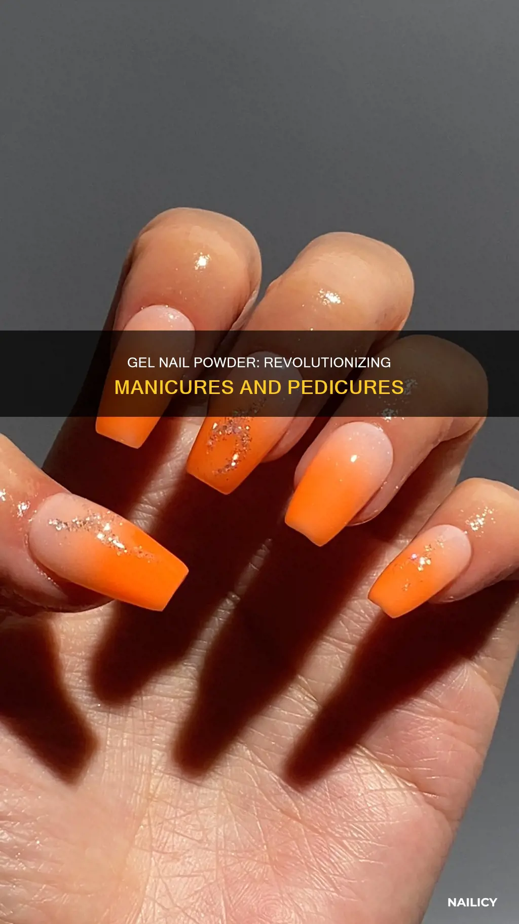 what does gel nail powder do