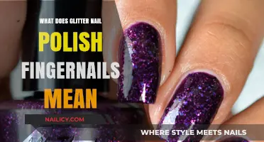 Decoding Glitter Nail Polish: Symbolism, Trends, and Personal Expression Explained