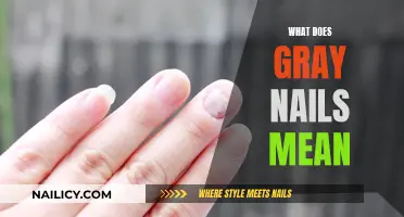 The Significance of Gray Nails: What Does It Mean?
