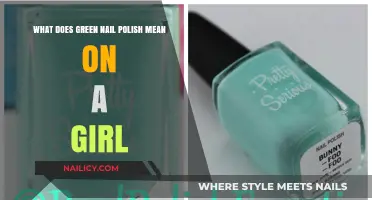 Decoding Green Nail Polish: What It Symbolizes for Girls
