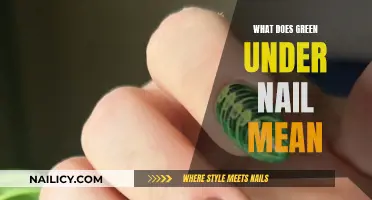 Green Nails: What Does It Mean?