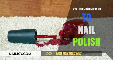 Hairspray's Surprising Effect on Nail Polish: A Beauty Hack Explained