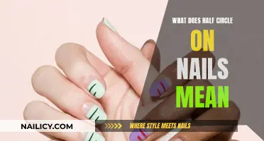 The Meaning Behind Half-Moon Nail Beds