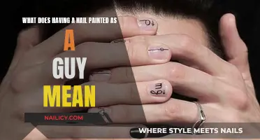 The Meaning Behind Painted Nails on Men