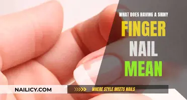 Uncover the Mystery: What Does a Shiny Finger Nail Indicate?