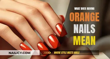 Unraveling the Mystery: What Orange Nails Symbolize