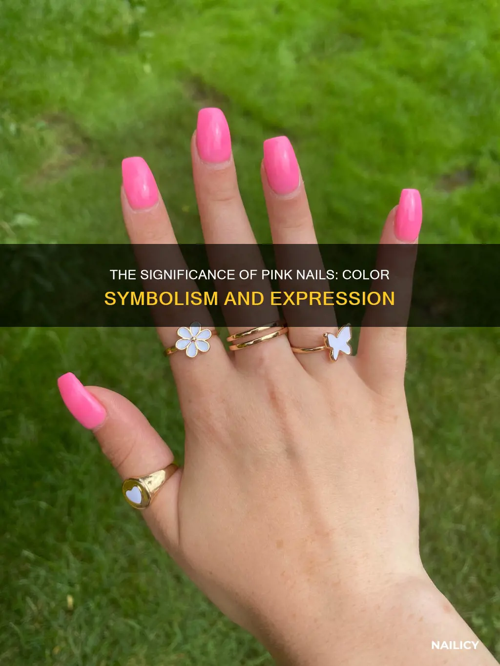 what does having pink nails mean