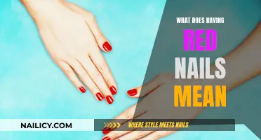 Unraveling the Mystery: Red Nails and Their Symbolic Meanings