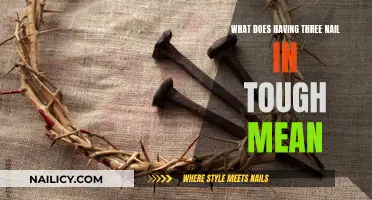 Superstitions Unveiled: Three Nails' Meaning and Tough Luck