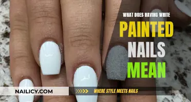 White Nails: A Simple Style Statement