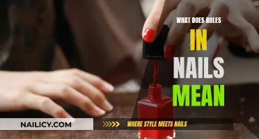 Understanding Nail Holes: What Your Nails Are Trying to Tell You