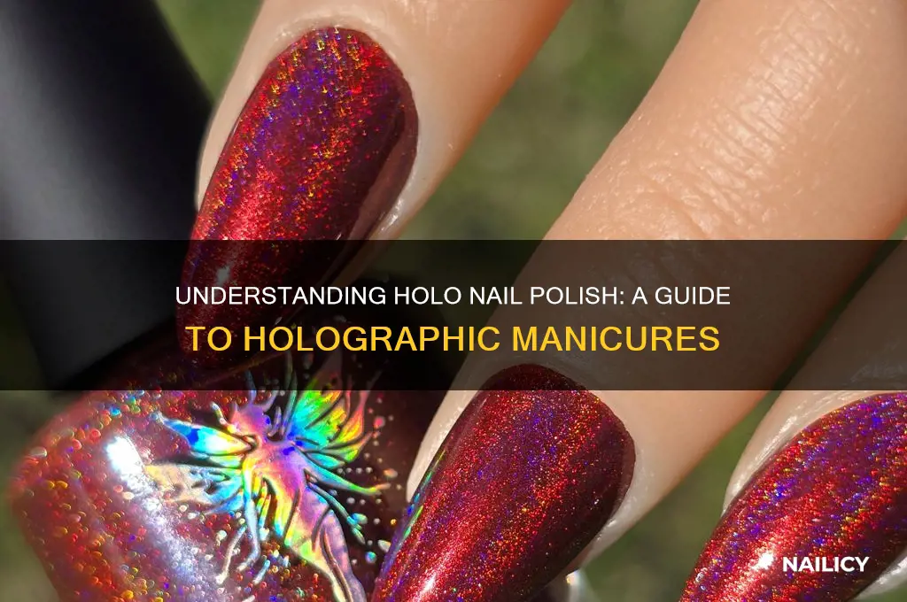 what does holo nail polish mean