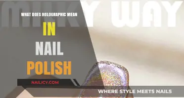 Understanding Holographic Nail Polish: Definition, Effects, and Application Tips