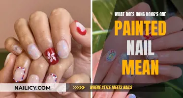 The Symbolism of Hong Kong's One Painted Nail: Unraveling the Mystery