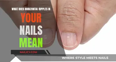 Unraveling the Mystery: Horizontal Ripples in Your Nails