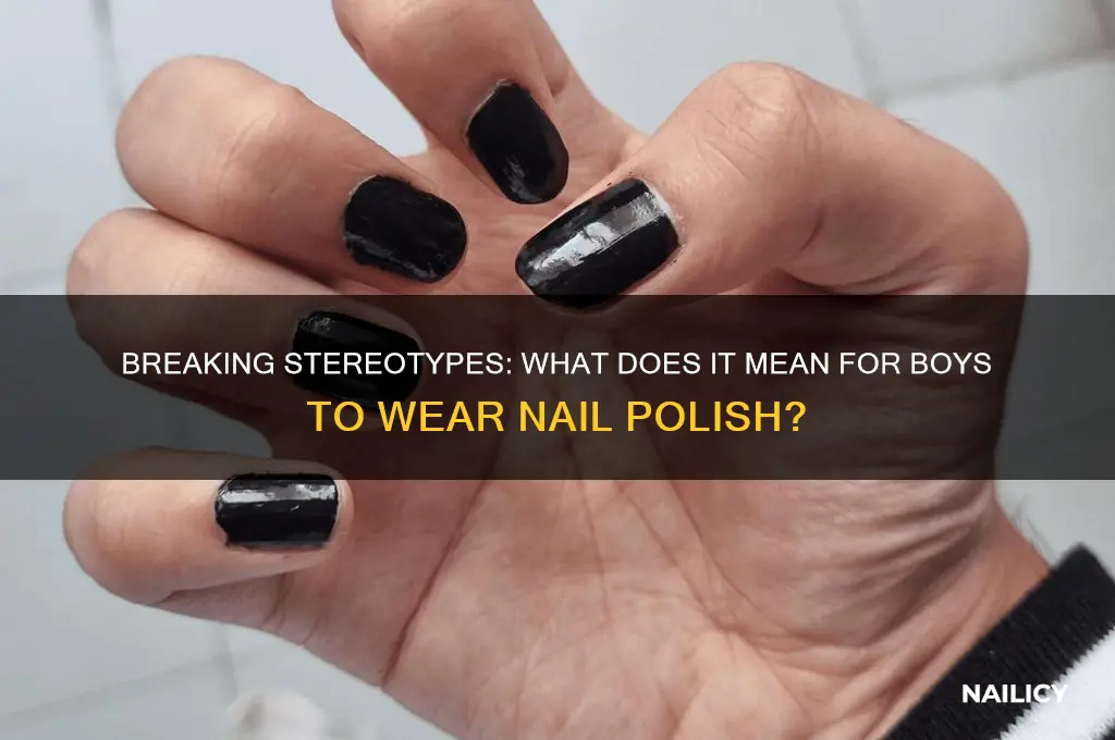 what does it mean boy nail polish