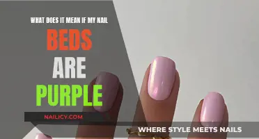 Purple Nail Beds: What Does This Mean?