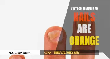 Orange Nails: Understanding the Possible Causes and When to Seek Help