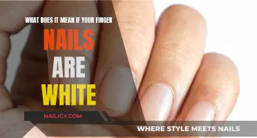 Unraveling the Mystery: Why Your Fingernails Turn White