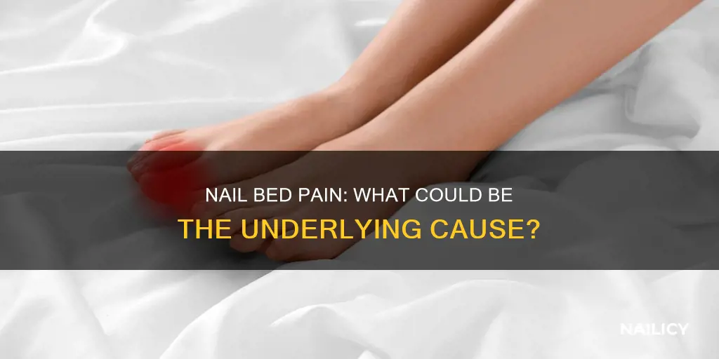 what does it mean if your nail beds hurt