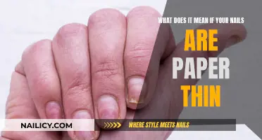 Unraveling the Mystery: Why Your Nails Are Paper-Thin