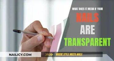 The Mystery of Transparent Nails: What Does it Mean?