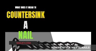 The Art of Countersinking Nails: A Guide to Perfect Finishes