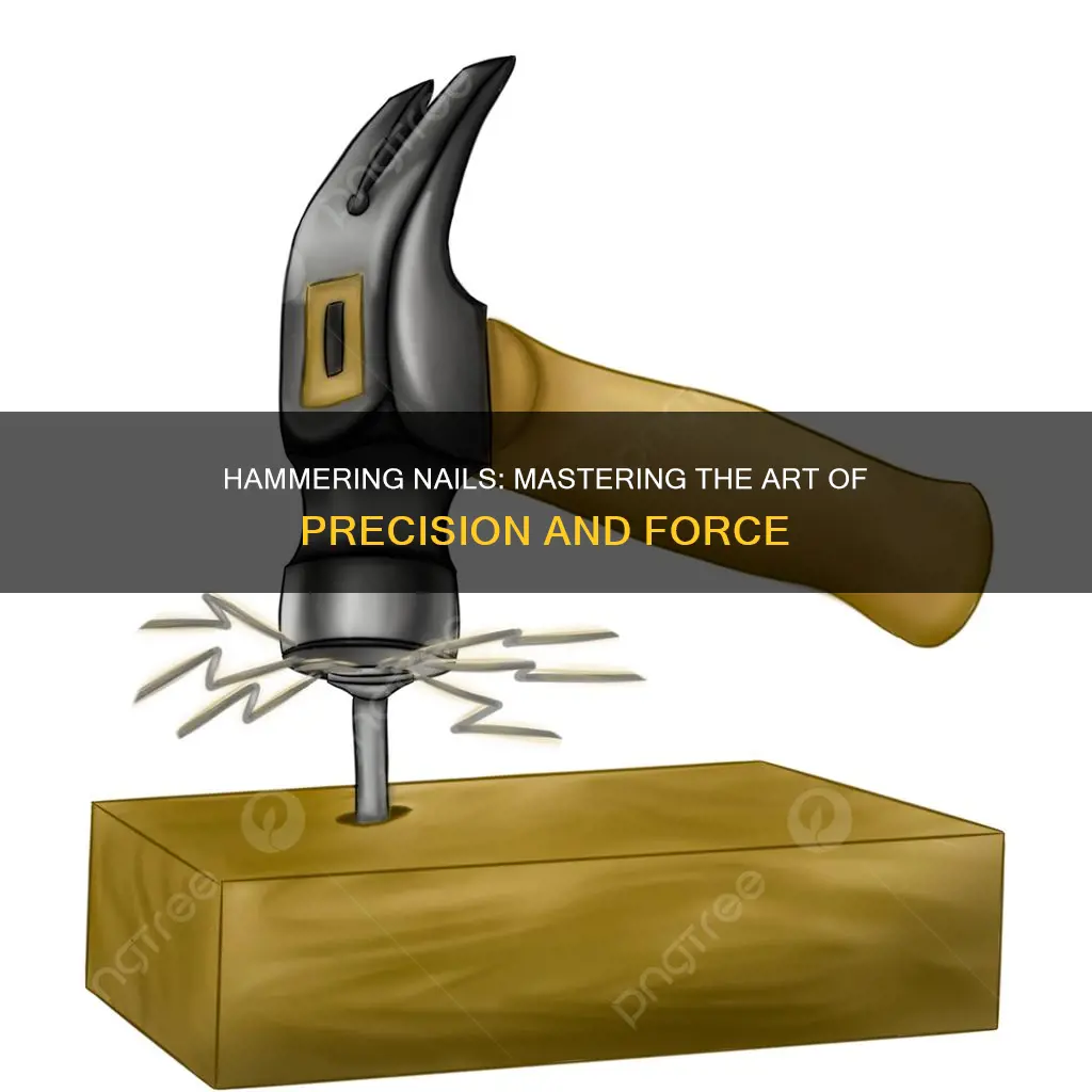 what does it mean to hammer the nail