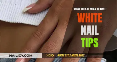 Unveiling the Mystery: Understanding White Nail Tips