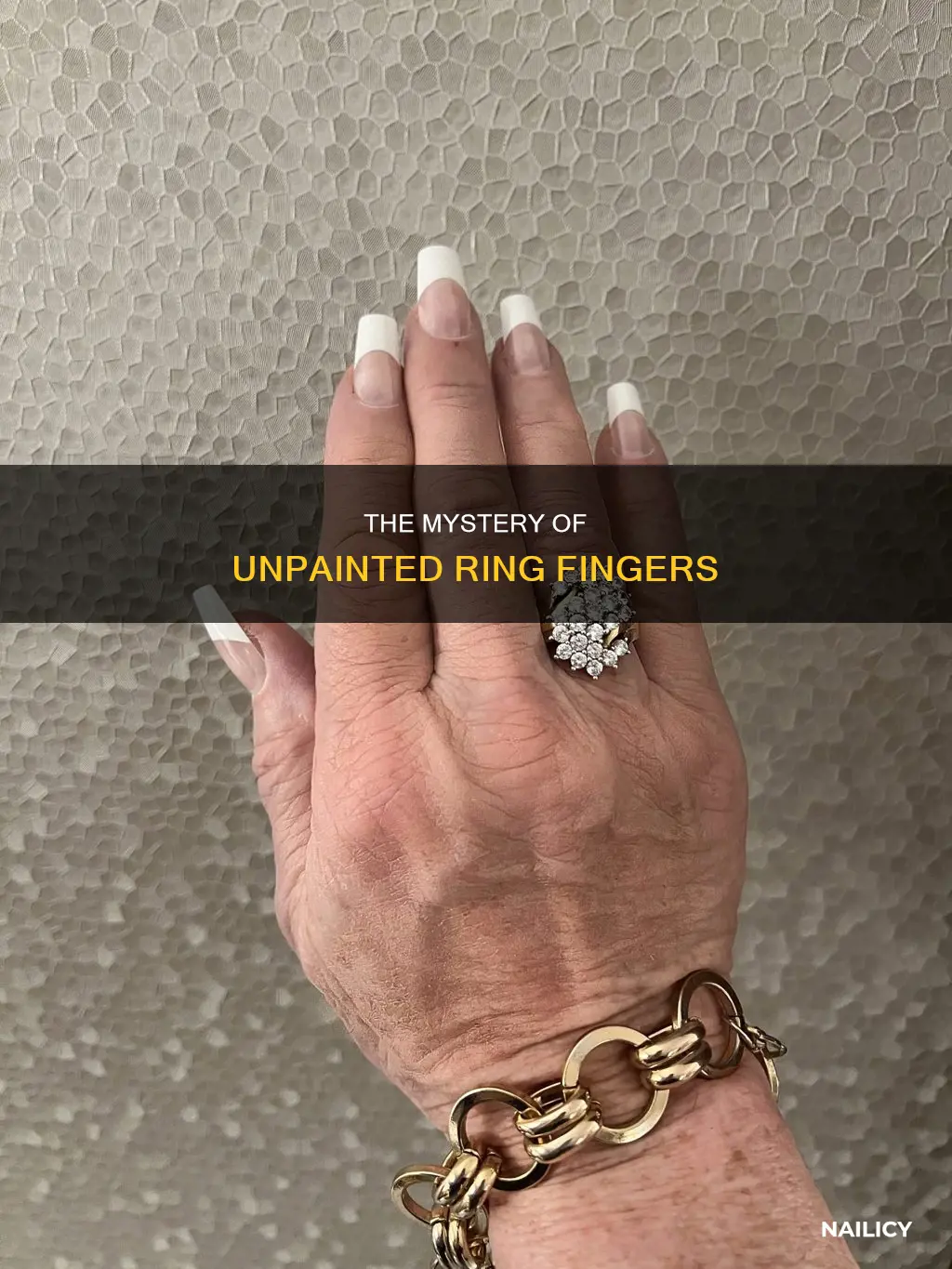 what does it mean to not paint ring finger nail