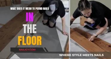 Pounding Nails: A Floor-Pounding Tradition Explained