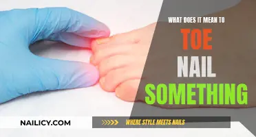 The Art of Mastering the 'Toe Nail' Technique