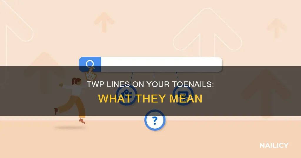 what does it mean twp lines on your fonger nails