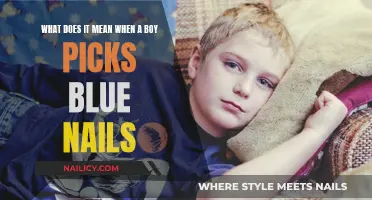 Blue Nails and Boys: Unraveling Color Choices and Gender Norms