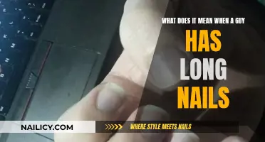 Unraveling the Mystery: Long Nails on Guys