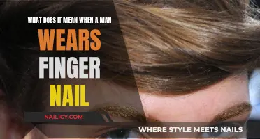 The Intriguing Significance of Men Wearing Fingernail Polish