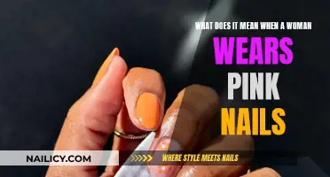 The Significance of Pink Nails: A Woman's Choice