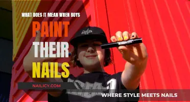 The Significance of Boys Painting Their Nails