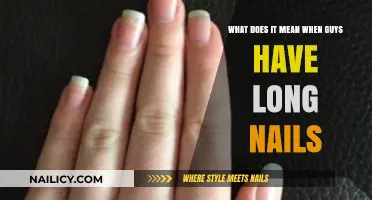 The Intriguing Significance of Men's Long Nails