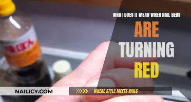 Nail Bed Alert: Red Signals and Meanings