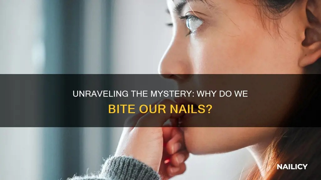 what does it mean when you eat your nails