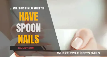 The Surprising Meaning Behind Spoon Nails