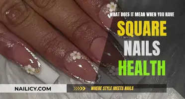 Square Nails: Health Indicators and Self-Care Guide